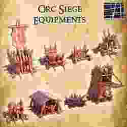 Orc Siege Weapons 28 mm Tabletop Terrain