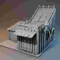 Post Apocalypse  tabletop - architecture - building 2