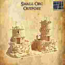 Small Orc Outpost 28 mm Tabletop Terrain