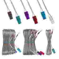 Speaker Wire Cable Cord With Color Connectors