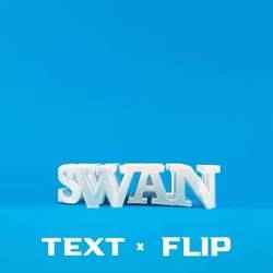 Text Flip - Swan