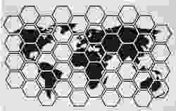 Hexagon Map of Earth