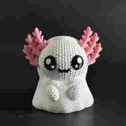 Knitted Ghost Axolotl