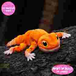 YERINDE BASKI SEVIMLI FLEXI LEOPAR GECKO