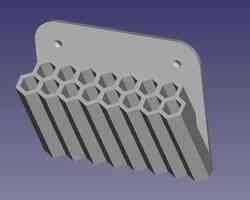 Duvara monte kalemlik