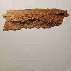 3D Geographic relief of Puerto Rico - Printed topographic map of Puerto Rico