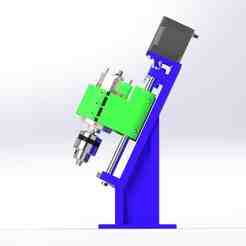 Automatic 25° Drilling System – Nema 17 Stepper