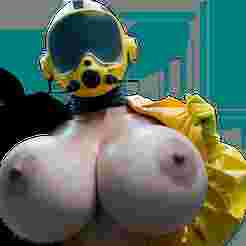 B usty Hazmat-NSFW -Rule 34 - Lithophane