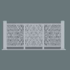 Balustrade – Parametric Laser Cut Panel