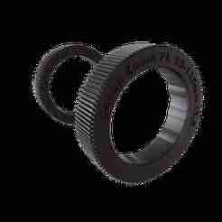 Follow Focus Gear Rings for Canon FL 55-135mm f/3.5 Zoom Lens (2-Piece Custom Set)