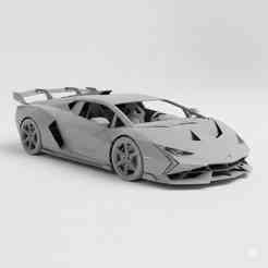 Lamborghini Essenza SCV12 - car, vehicle, automobile, sports car, classic car, race car, toy car, RC car, 3D car model, sedan, SUV, pickup truck, convertible, hatchback, coupe, luxury car, supercar, electric car, 4x4, car toy, RCcar body / RC car shell, s