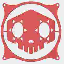 Overwatch Sombra 120mm Fan Cover