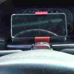 Phone holder with magnet for Golf MK3