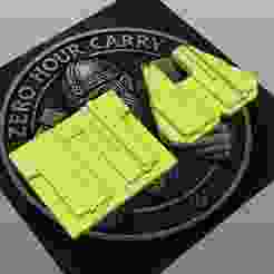 Springfield Hellcat Pro Holster Mold with Olight Baldr RL – H11 Pro Compatible – IWB Taco & OWB – Left & Right – TrimJigg Included