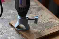 Concrete candlestick mold