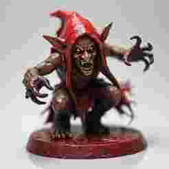 Crimson-Clad Goblinoid: 28-32mm FDM/Resin STL