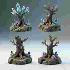 Crystallized Ancients trees