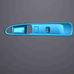 Prelude Interior Door Handle Bezel Trim cover  right 1992-1996