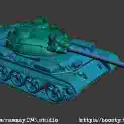 TO-55 Soviet coldwar flamethrower tank 1:100