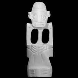 Carved Taino Shaman Figurine from Dominican Republic