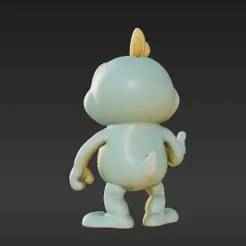 Cute Arctic Mascot – Stylized Flexi Figure with Bendable Joints