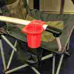 Cup holder for Oztrail Royale camping armchair